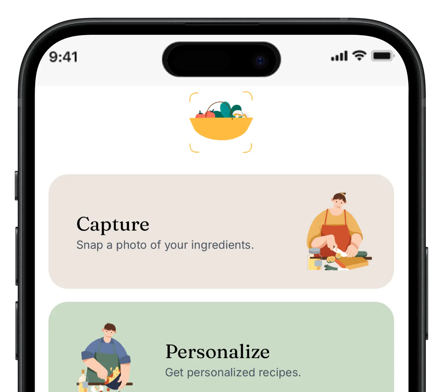 app mockup